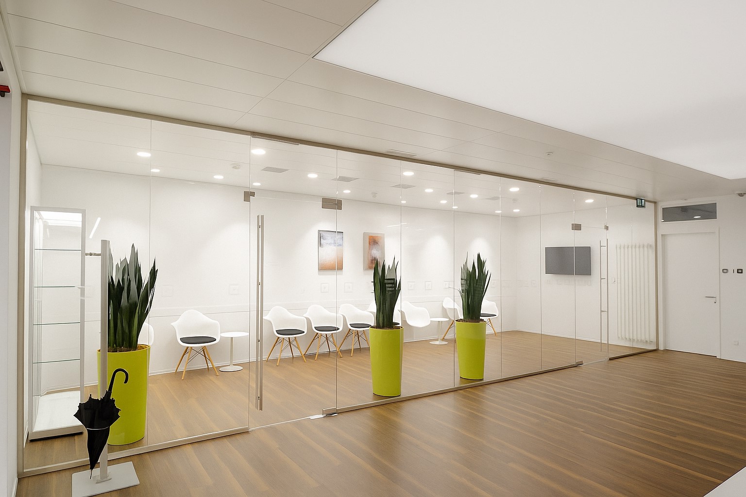 Neubau Ärtztezentrum / Praxiszentrum in Düdingen