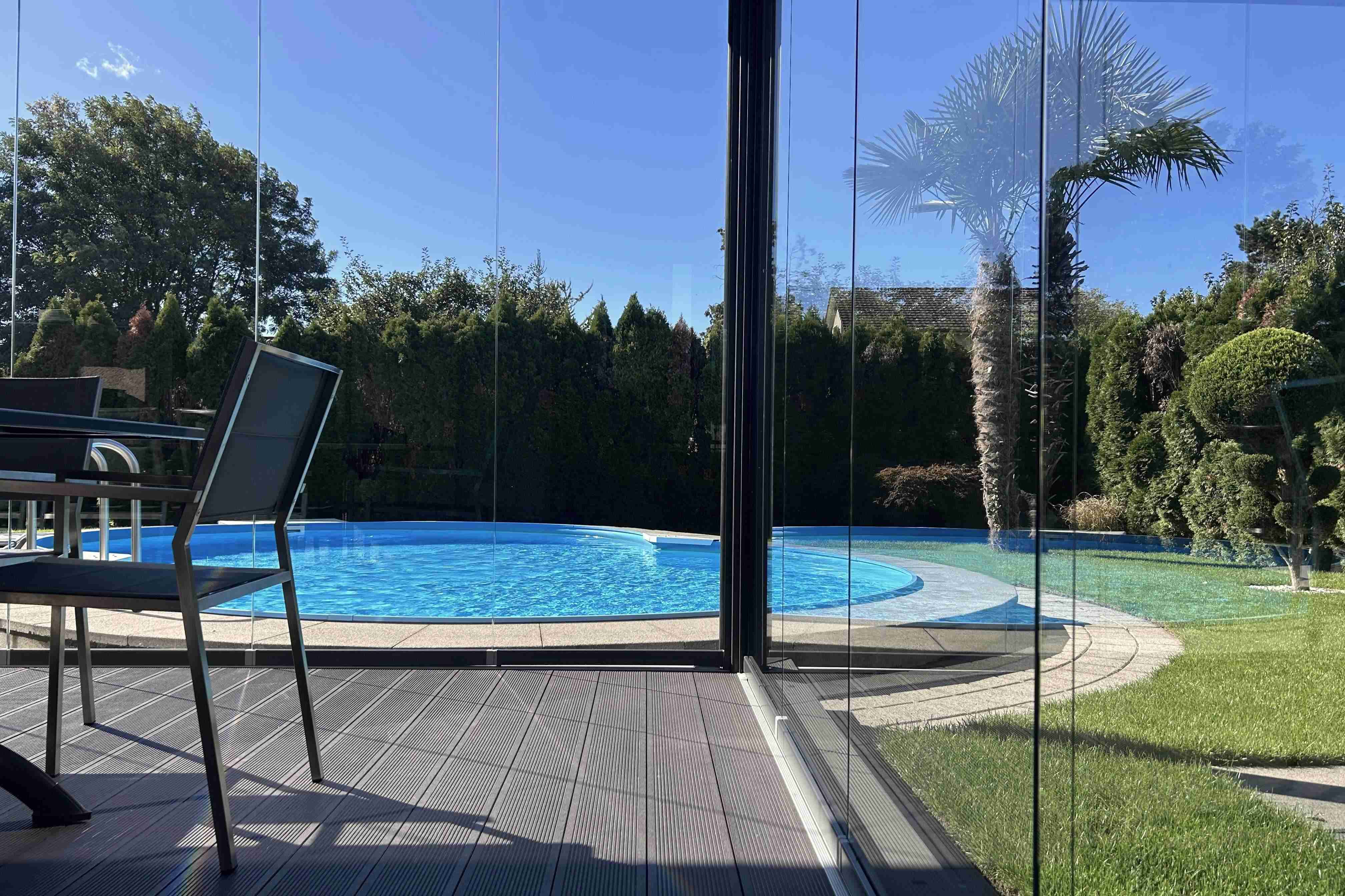 Stylischer Sommergarten in Gurmels